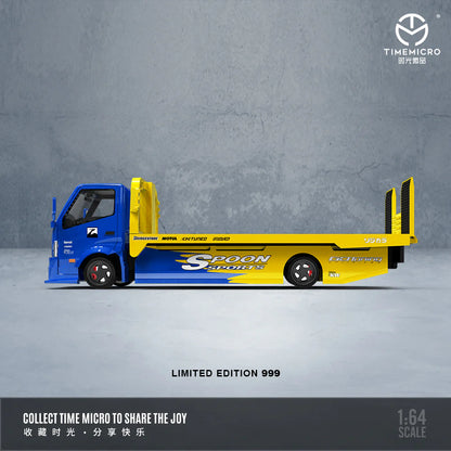 PRE-ORDER | H300 Flatbed Transport Trailer – Spoon Edition 1:64 Scale by Time Micro