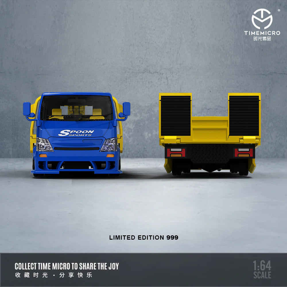 PRE-ORDER | H300 Flatbed Transport Trailer – Spoon Edition 1:64 Scale by Time Micro