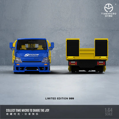 PRE-ORDER | H300 Flatbed Transport Trailer – Spoon Edition 1:64 Scale by Time Micro