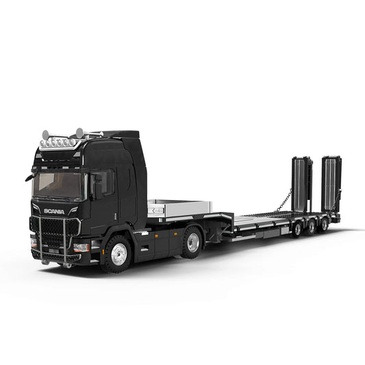 PRE-ORDER | Scania Trailer Transporter 1:64 Scale (Black) by Time Micro