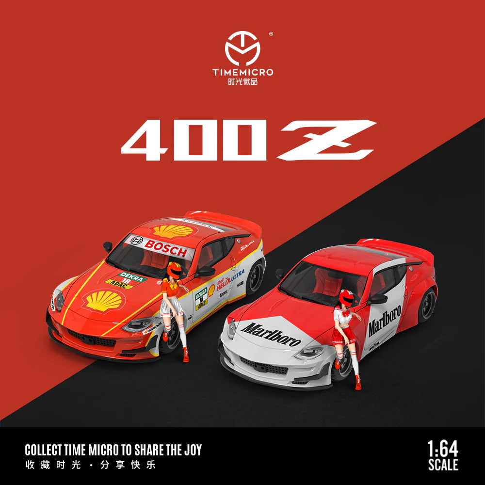 PRE-ORDER | Nissan 400Z Marlboro Figure Edition 1:64 Scale by Time Micro