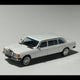 Mercedes Benz W123, 1:64 Scale (White) collectible diecast model at Poketwheels