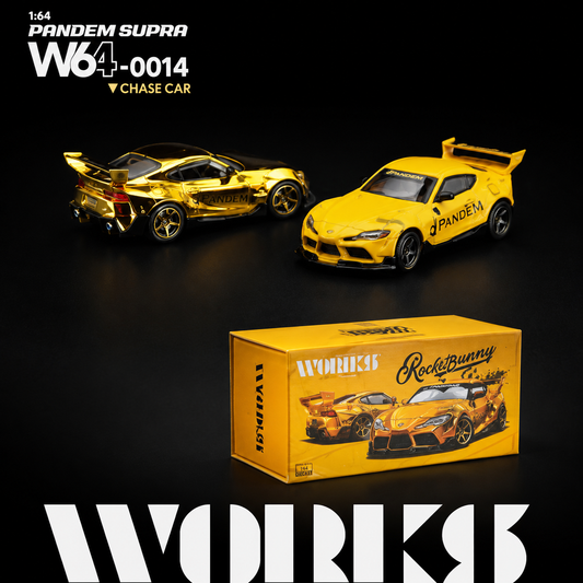 Premium scale diecast model car  – *TMCS 2026* Toyota Supra Rocket Bunny Pandem, 1:64 Scale Collectible