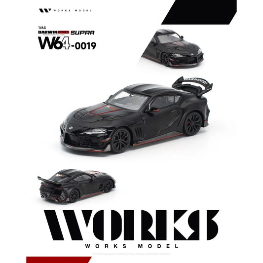 *PRE-ORDER* Toyota Darwin Pro Supra Dark, 1:64 Scale collectible diecast model at Poketwheels