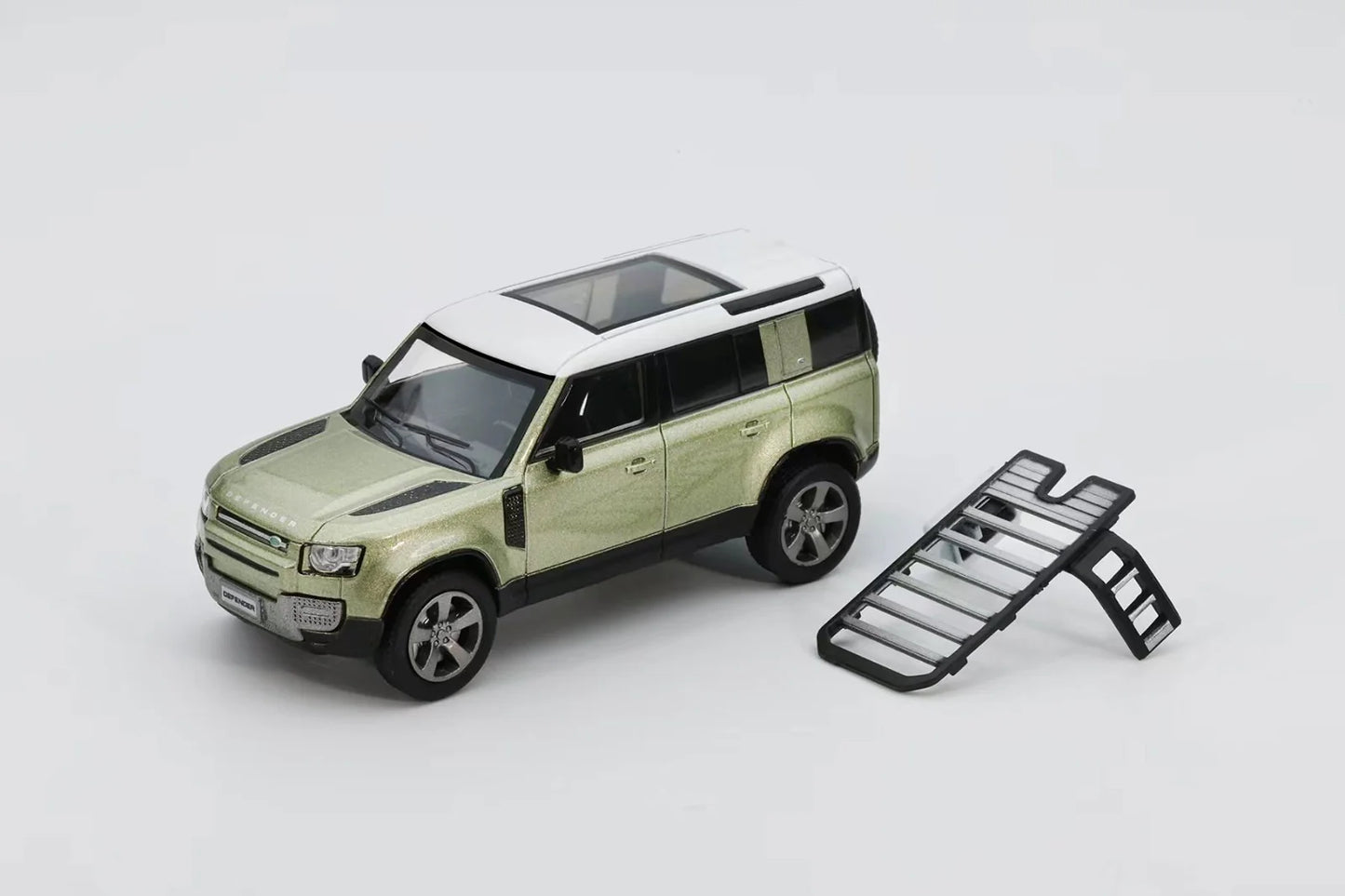 PRE-ORDER | 2021 Land Rover Defender 110 1:64 Scale (Green) by GCD x Enchery