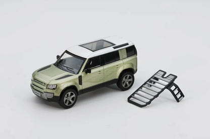 PRE-ORDER | 2021 Land Rover Defender 110 1:64 Scale (Green) by GCD x Enchery