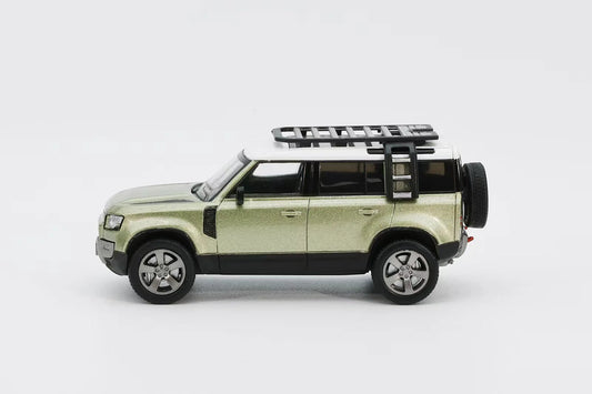 PRE-ORDER | 2021 Land Rover Defender 110 1:64 Scale (Green) by GCD x Enchery