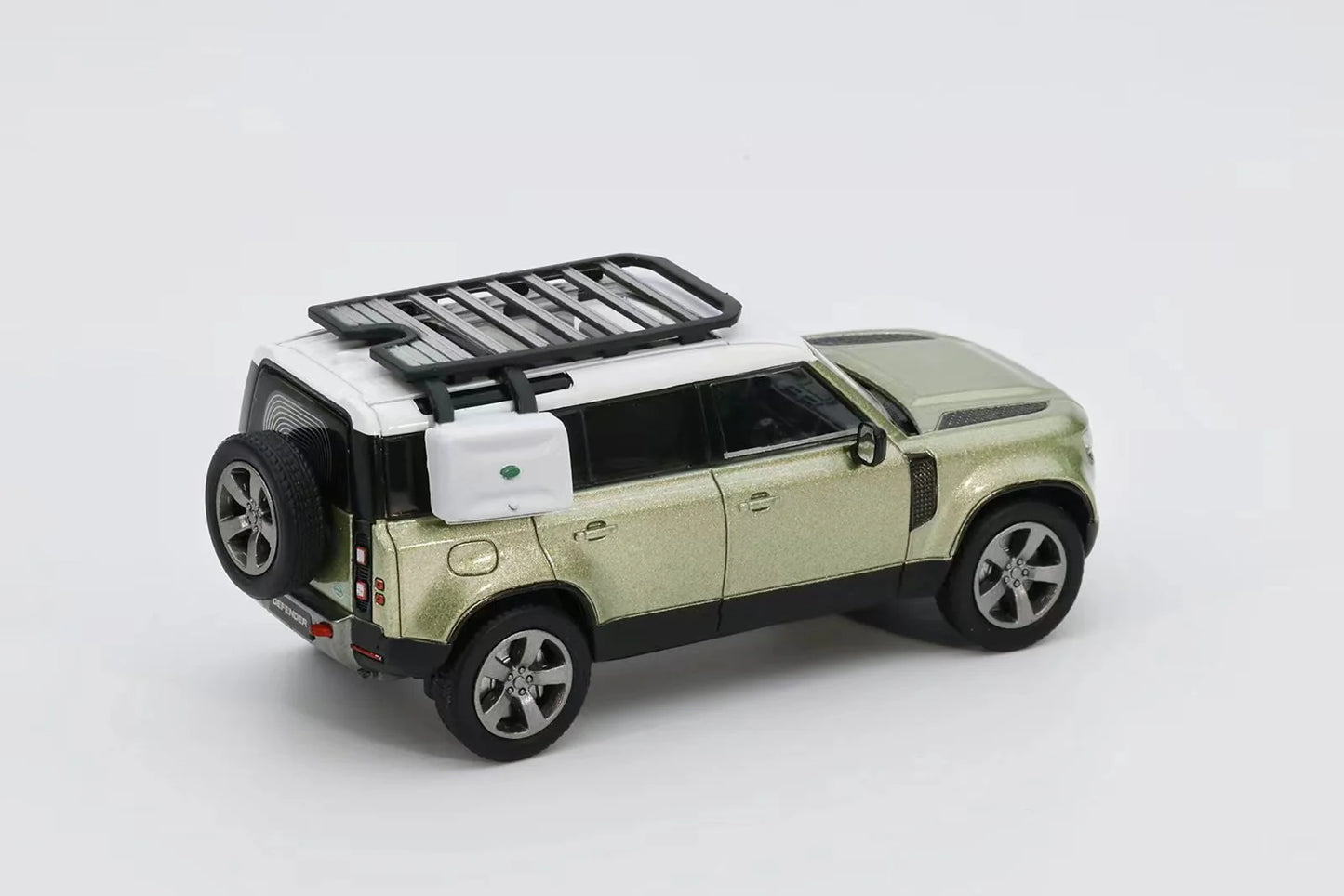 PRE-ORDER | 2021 Land Rover Defender 110 1:64 Scale (Green) by GCD x Enchery