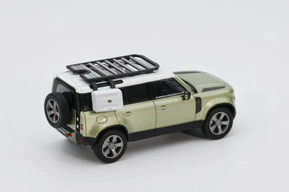 PRE-ORDER | 2021 Land Rover Defender 110 1:64 Scale (Green) by GCD x Enchery