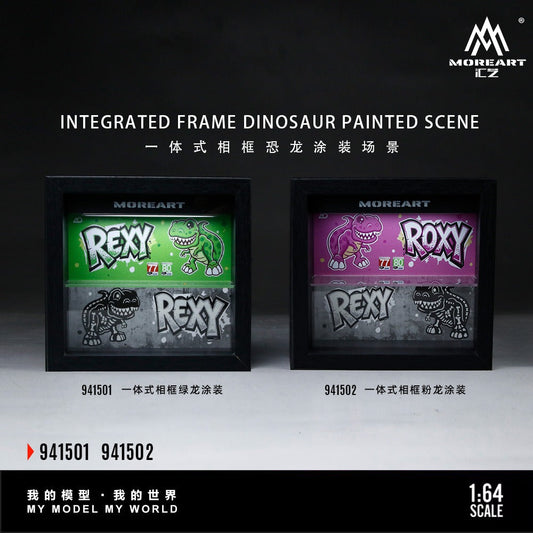 *PRE-ORDER* Integrated Photo Frame with Green Dragon Coating, 1:64 Scale (Pink)