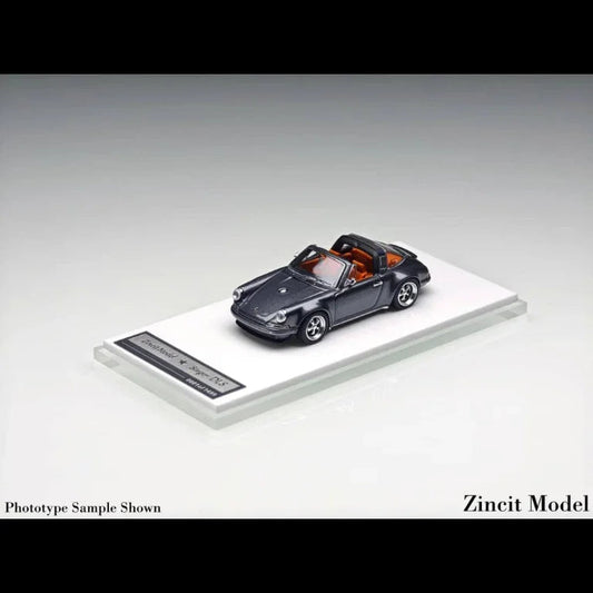 *PRE-ORDER* Singer Targa 911 (964), 1:64 Scale (Blue) collectible diecast model at Poketwheels