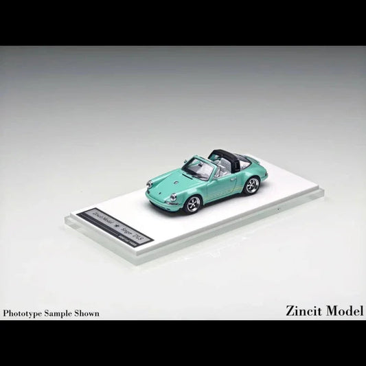 *PRE-ORDER* Singer Targa 911 (964), 1:64 Scale (light Turquoise) collectible diecast model at Poketwheels