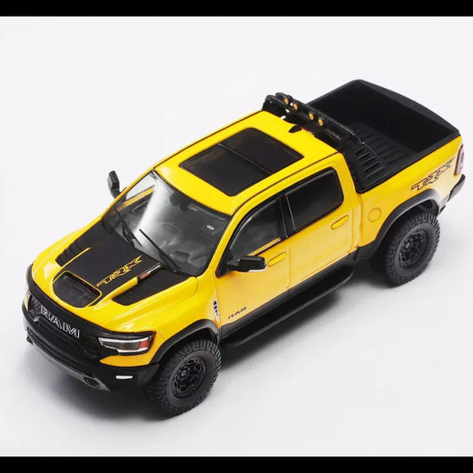 *PRE-ORDER* RAM 1500 TRX 2023, 1:64 Scale (Yellow) collectible diecast model at Poketwheels