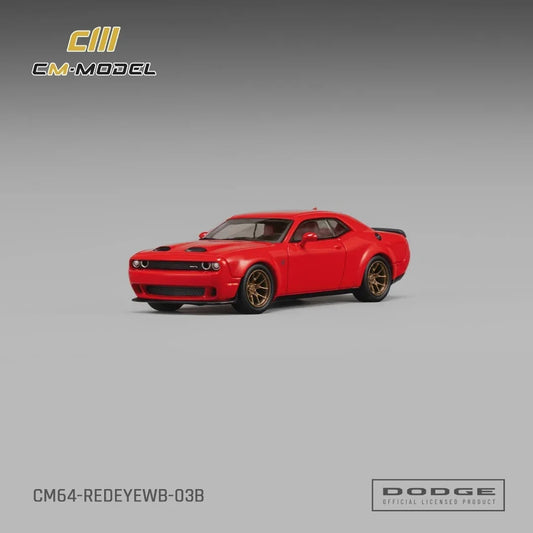 *PRE-ORDER* Dodge Challenger SRT Hellcat Redeye Widebody Torred Clearcoat, 1:64 Scale collectible diecast model at Poketwheels