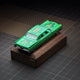 *PRE-ORDER* Cadillac DeVille Coupe Jump Car Metal green with floral pattern 1964, 1:64 Scale collectible diecast model at Poketwheels