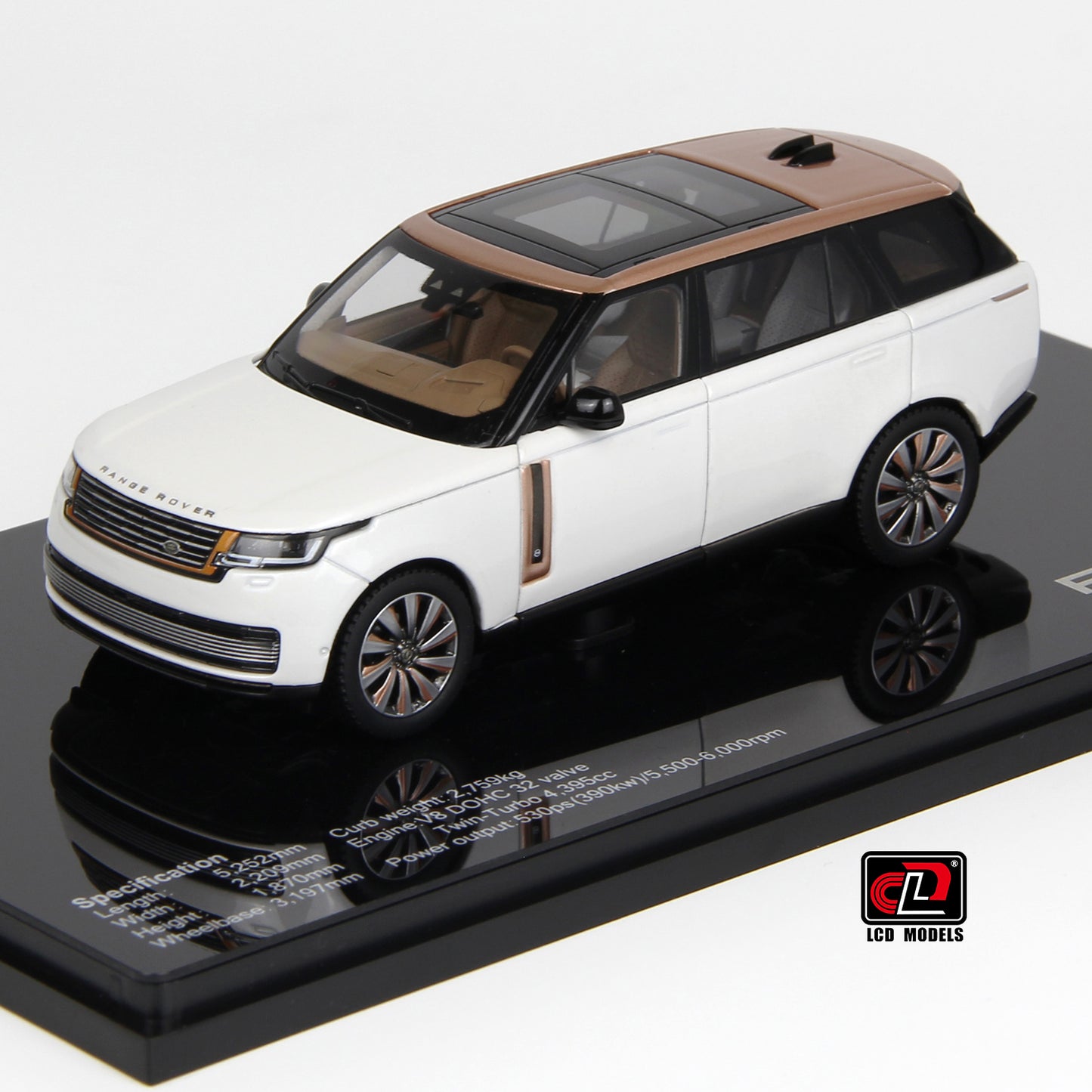 Range Rover SV Serenity LCD Models | 1:43 Scale Diecast | Luxury SUV Collectible