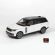 LCD Land Rover Range Rover SV Serenity 2022 White with Black Roof 1:18 Scale Diecast Model