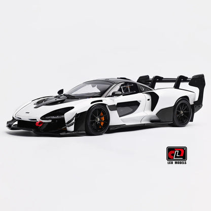 LCD McLaren Senna GTR White 1:18 Scale Diecast Model