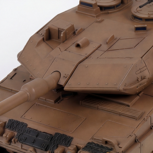 Leopard 2A6 AGING VERSION-NATO TRICOLOR SAND CAMOUFLAGE