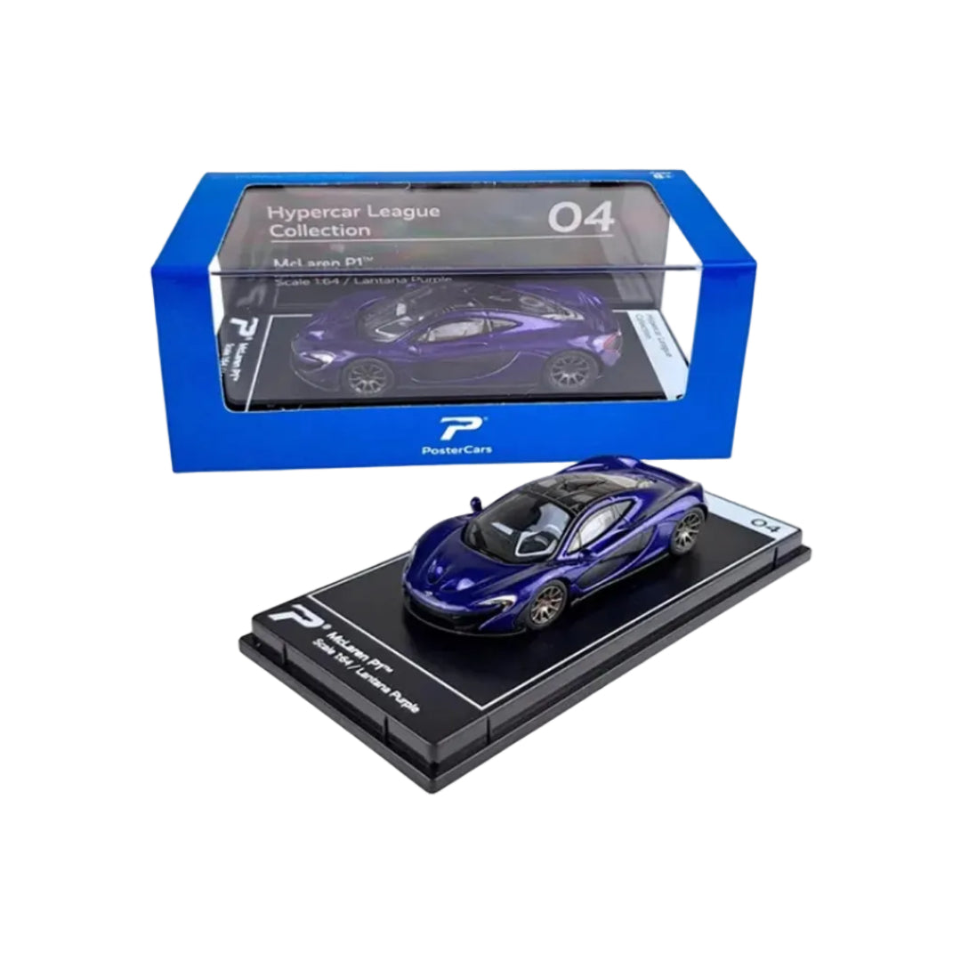 McLaren P1, 1:64 Scale (Purple)