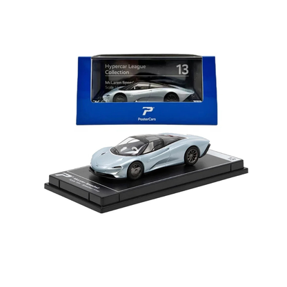 McLaren Speedtail, 1:64 Scale (Silver)