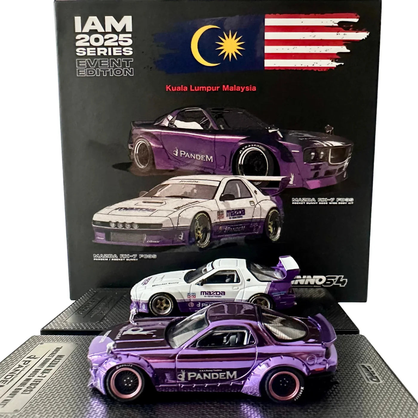 INNO64 IAM 2025 Kuala Lumpur Malaysia Box Set 1:64 Scale Diecast Model