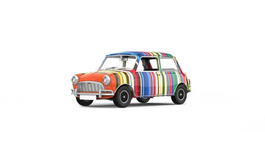 Art Car Coloured Stripes, 1:50 Scale (Multicolor) collectible diecast model at Poketwheels
