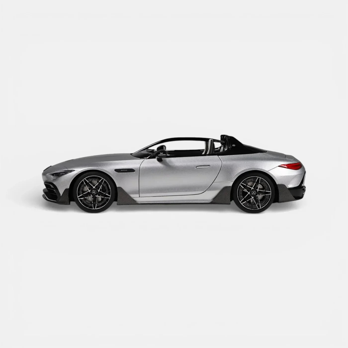 NZG Mercedes-AMG PureSpeed Silver 1:18 Scale Diecast Model