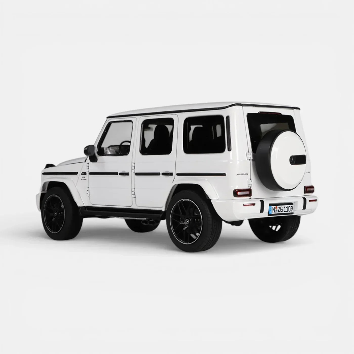 NZG Mercedes-AMG G63 W465 Polar White 1:18 Scale Diecast Model