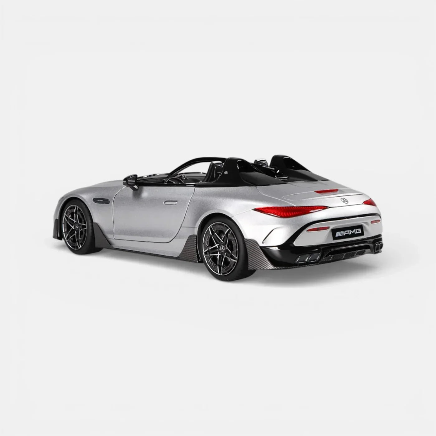 NZG Mercedes-AMG PureSpeed Silver 1:18 Scale Diecast Model