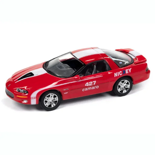 Nickey Chevy Camaro 427 ZL1, 1:64 Scale (Red) collectible diecast model at Poketwheels