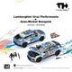 *PRE-ORDER* Lamborghini Urus Performante x Jean-Michel Basquiat, 1:64 Scale (White) collectible diecast model at Poketwheels