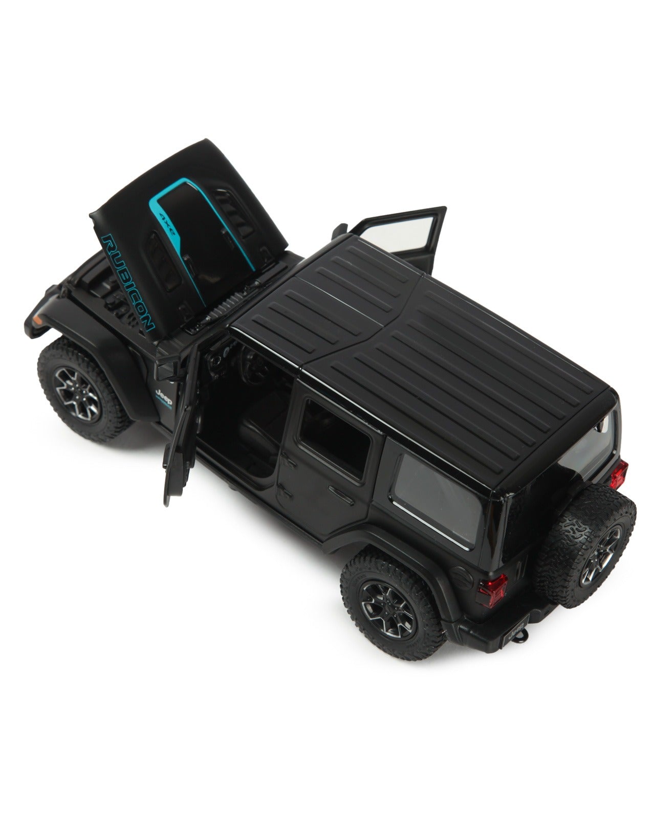 Jeep Wrangler Rubicon 4xe 1:24 Scale Diecast Off-Road SUV Collectible