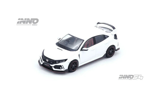 Honda Civic TYPE-R (FK8), 1:64 Scale (White) collectible diecast model at Poketwheels