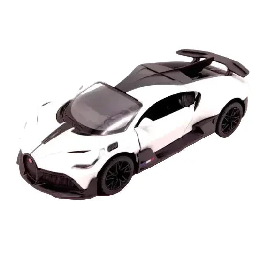 Bugatti Divo, 1:36 Scale (White) collectible diecast model at Poketwheels