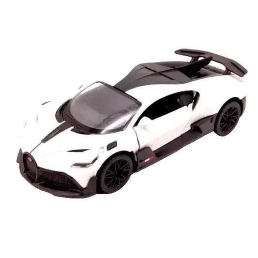 Bugatti Divo, 1:36 Scale (White) collectible diecast model at Poketwheels
