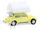 GreenLight Classic Volkswagen Beetle Great Outdoors Edition Yellow 1:64 Scale Diecast Model