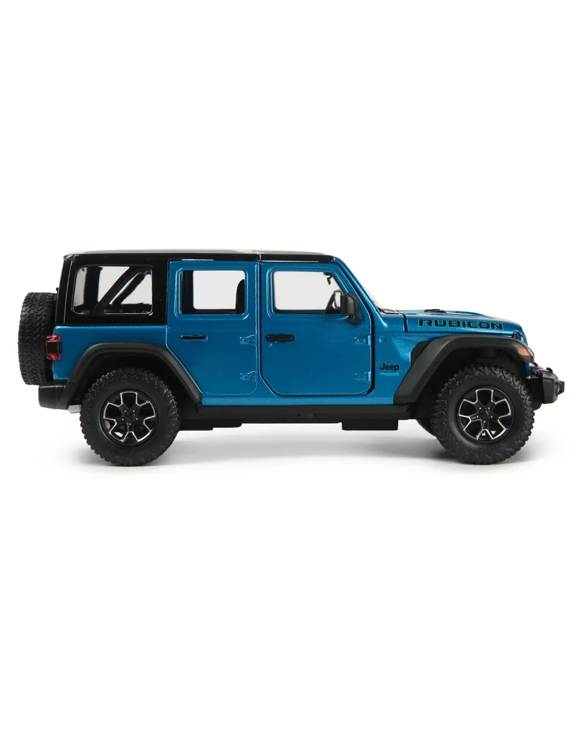 Rastar Jeep Wrangler Rubicon 4xe Blue 1:24 Scale Diecast Model