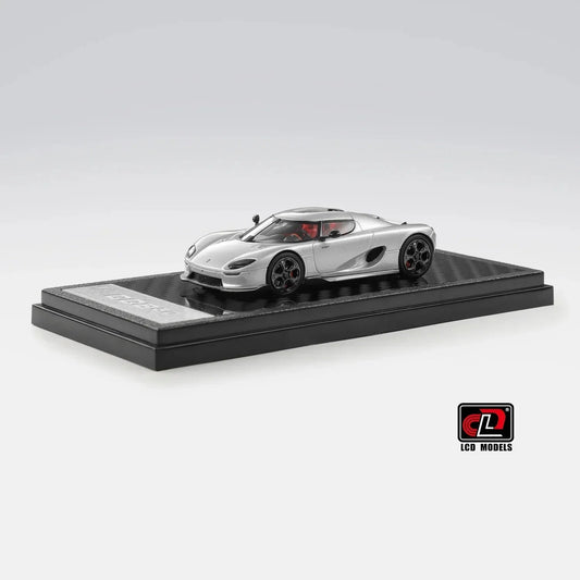Koenigsegg CC850, 1:64 Scale (Silver) collectible diecast model at Poketwheels
