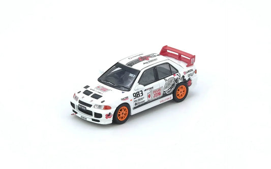 Mitsubishi Lancer Evolution III Trackerz Racing, 1:64 Scale collectible diecast model at Poketwheels