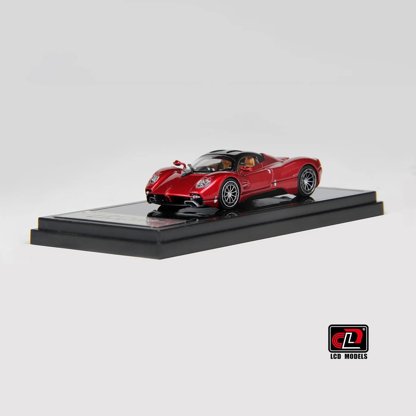LCD Pagani Utopia Coupe Red 1:64 Scale Diecast Model