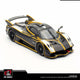LCD Pagani Huayra R Carbon Black & Silver 1:64 Scale Diecast Model