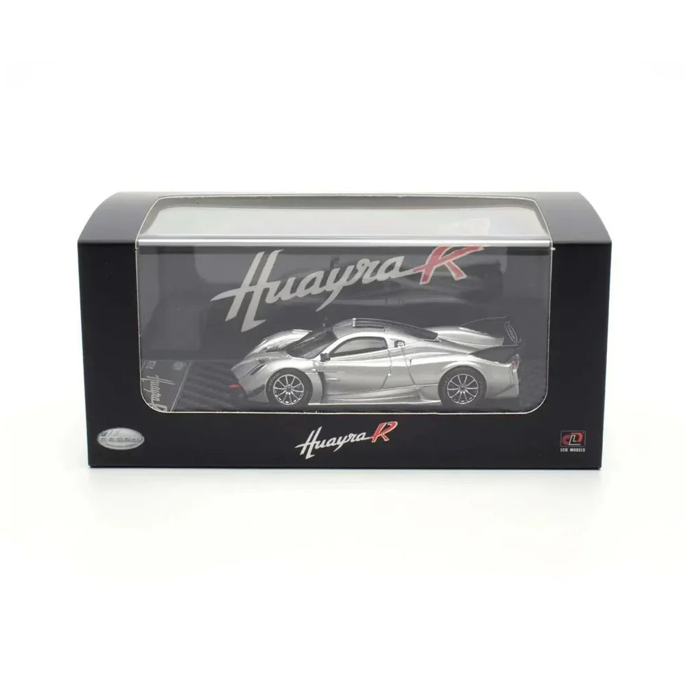 LCD Pagani Huayra R Silver 1:64 Scale Diecast Model