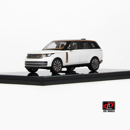 LCD Land Rover Range Rover SV Serenity White 1:43 Scale Diecast Model