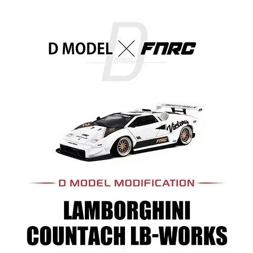 Lamborghini Countach LB-WORKS (FNRC), 1:64 Scale collectible diecast model at Poketwheels
