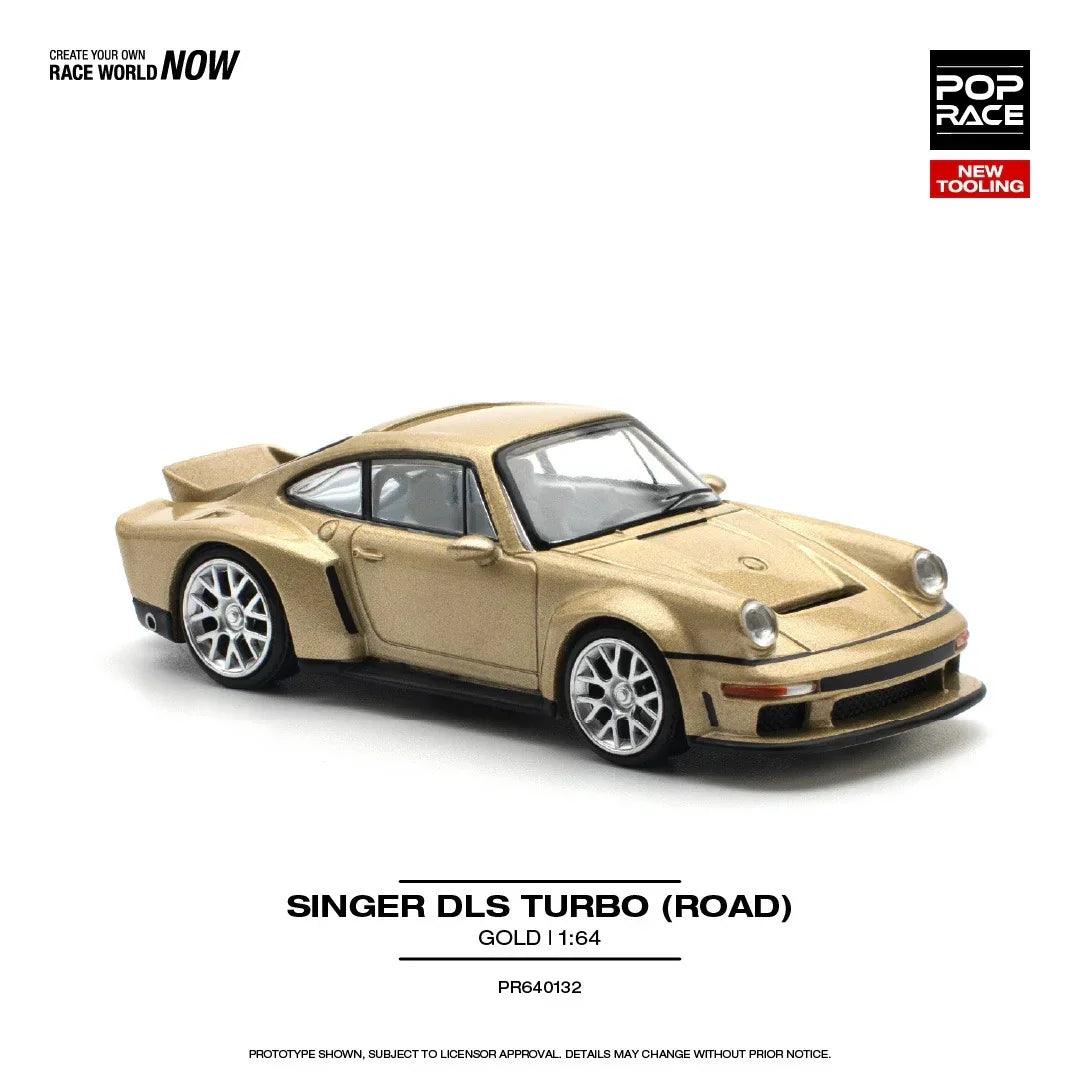 Singer DLS Turbo, 1:64 Scale (Sand Color) collectible diecast model at Poketwheels