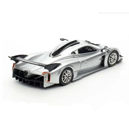 LCD Pagani Huayra R Silver 1:64 Scale Diecast Model