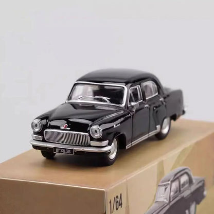 Perka GAZ-21 Volga Black 1:64 Scale Diecast Model