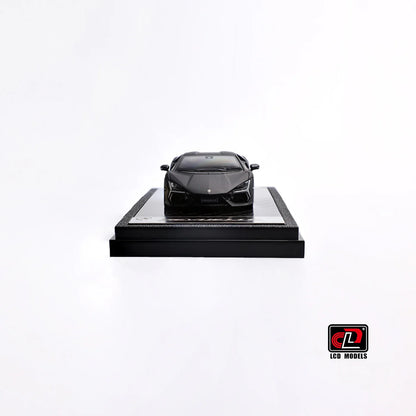 LCD Lamborghini Revuelto Matte Black 1:64 Scale Diecast Model