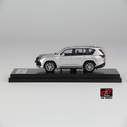 LCD Lexus LX600 Silver 1:64 Scale Diecast Model
